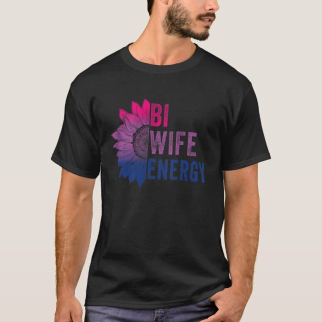 Bi Maka Energy Bisexual Pride Bisexual Sunros B T Shirt (Framsida)