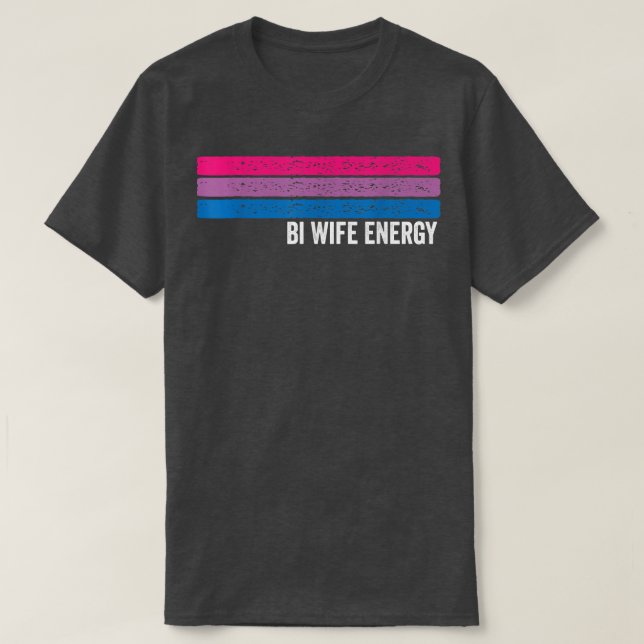 Bi Maka Energy LGBTQ 33 T Shirt (Design framsida)