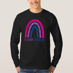 Bi Maka Energy Lgbtq Support Lgbt Bisexual Rainbow T Shirt