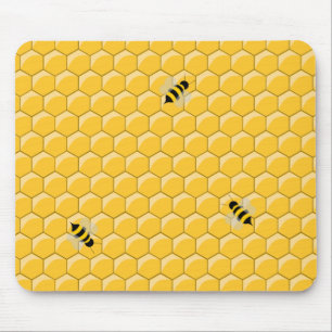 Bi- och honungskakamousepad musmatta