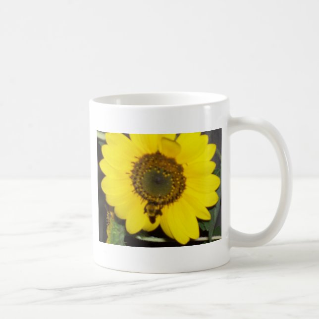 Bi på solrosen kaffemugg (Höger)