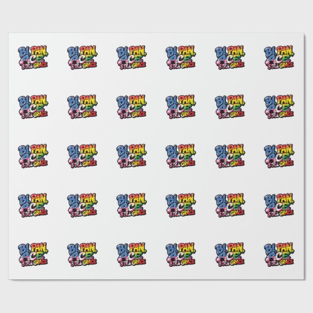 Bi Pan Ace Fortfarande Grace Tröja | Roliga LGBTQ  Presentpapper (Platt)