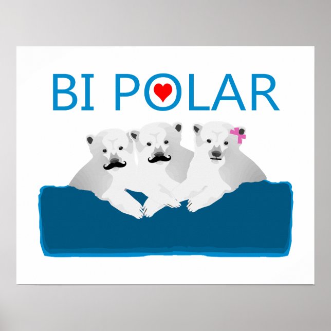 Bi Polar Bears Poster (Framsidan)