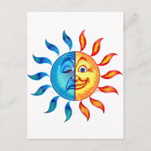 Bi Polar Solar Vykort