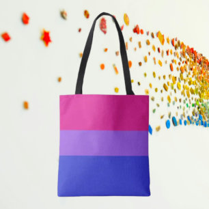 Bi Pride Axelväska Tygkasse