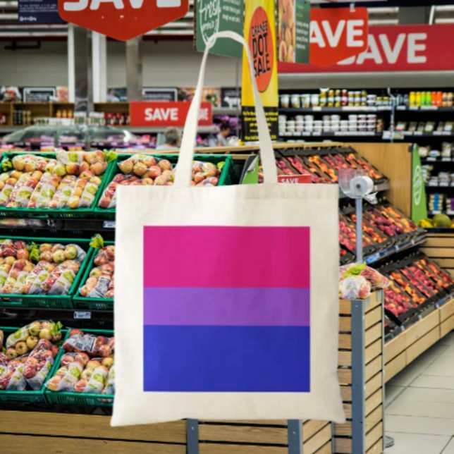 Bi Pride Carry-All-handväskor Tygkasse (Skapare uppladdad)