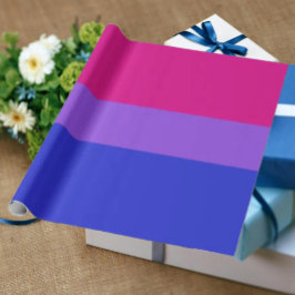Bi Pride Celebration Inpackningspapper Presentpapper