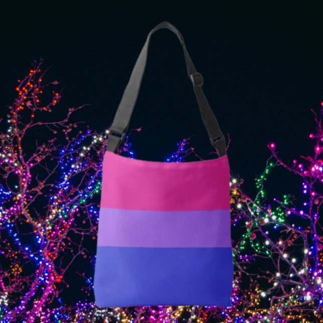Bi Pride Cross-Body-följeslagare Axelväska (Skapare uppladdad)
