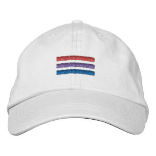 Bi Pride Embroied Baseball Cap Broderad Keps