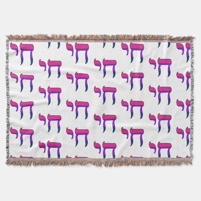 Bi Pride Flag Chai Filt (Framsidan)