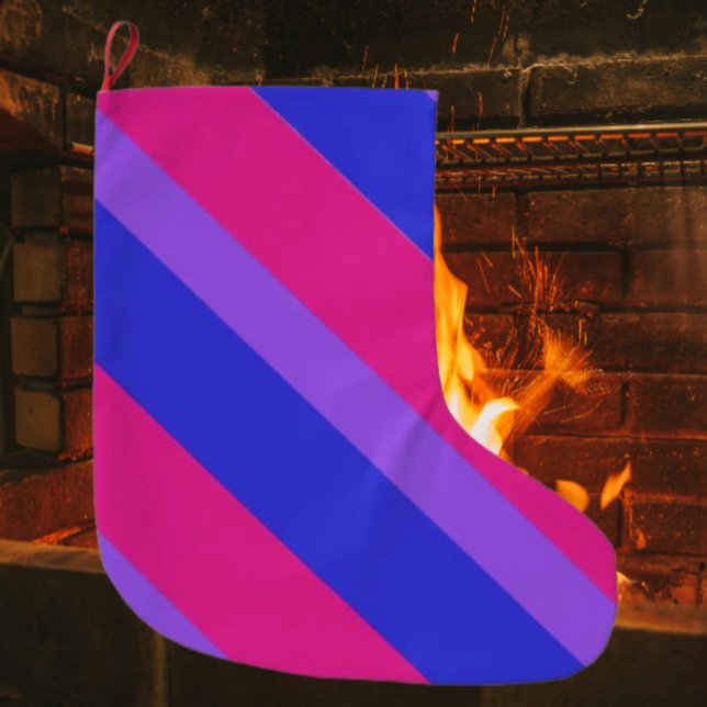 Bi Pride Högstidhåll Stor Julstrumpa (Skapare uppladdad)