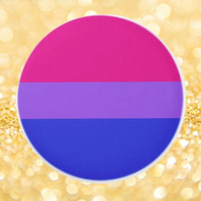 Bi Pride Keramisk Knap Knopp (Skapare uppladdad)
