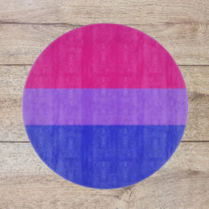 Bi Pride Rund Skärbräda av Pride