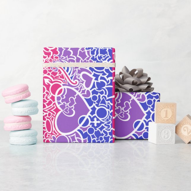 Bi-Pride-sökning Presentpapper (Baby Shower)