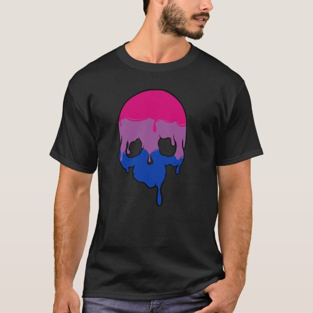 Bi-Pridets hämtningskal T Shirt (Framsida)