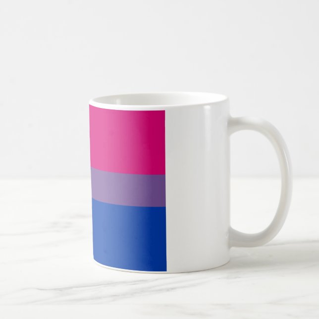 Bi-Sexuell prideflagga Kaffemugg (Höger)