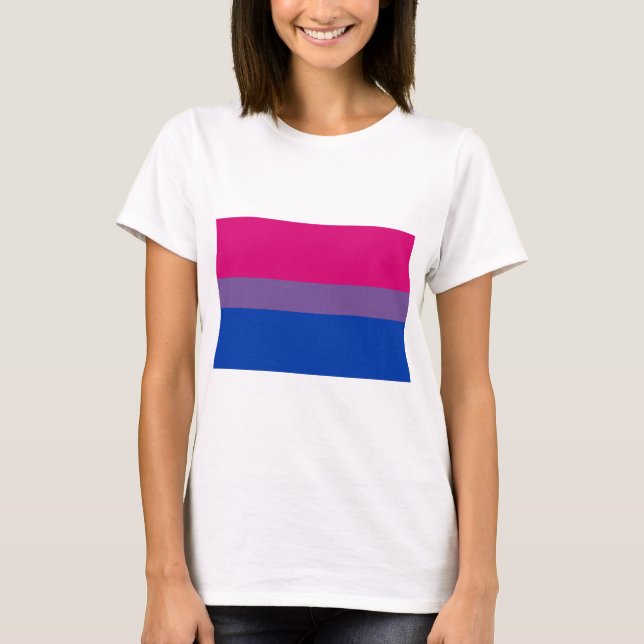 Bi-Sexuell prideflagga Tröja (Framsida)