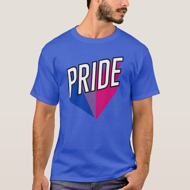 Bi-stolthet T Shirt (Framsida)