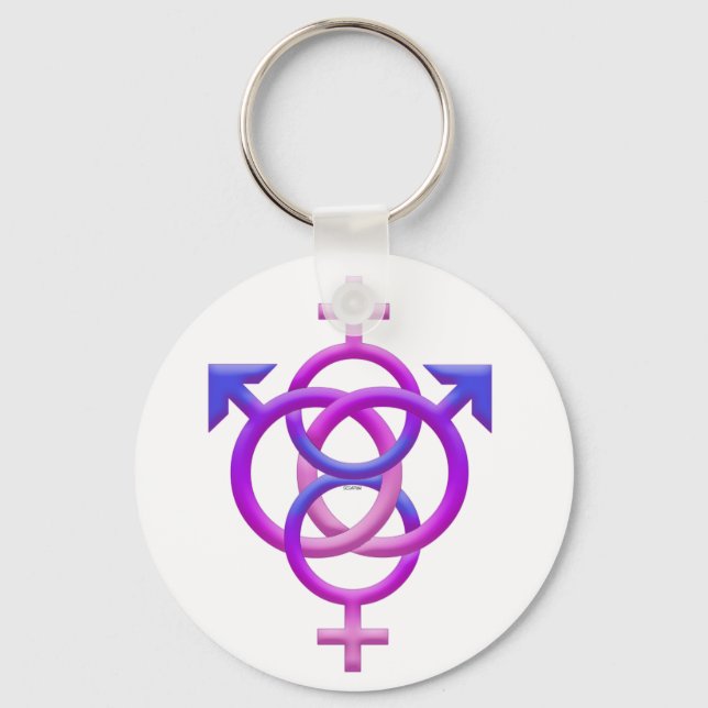 BI SWINGERS SYMBOL NYCKELRING (Framsida)