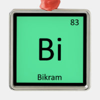Bi - symbol för bord för Bikram Yogakemi