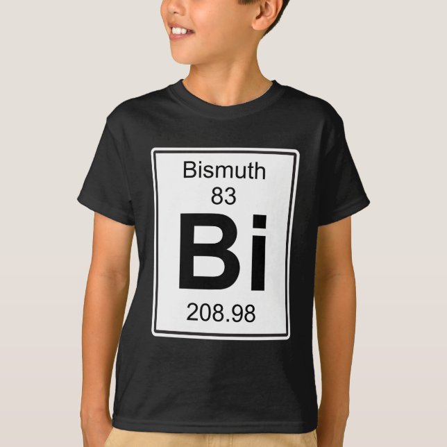 Bi - vismut tee (Framsida)
