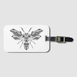 Bi-Wasp tatuering Bagagebricka