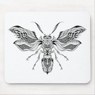 Bi-Wasp tatuering Musmatta
