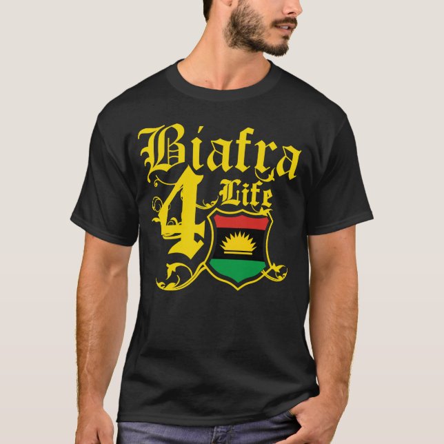 Biafra 4 Livet Ndigbo T Shirt (Framsida)