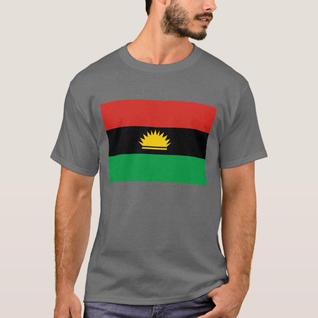 Biafra flagga (1967-1970) t-shirt (Framsida)