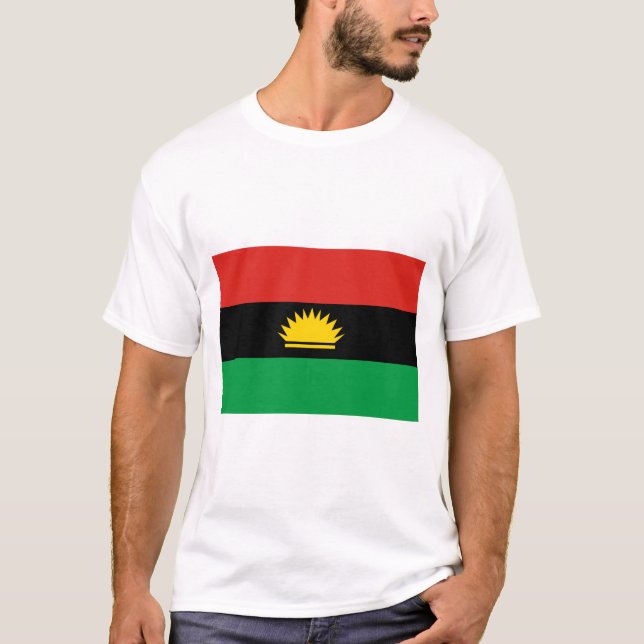 Biafra flagga (1967-1970) t-shirt (Framsida)