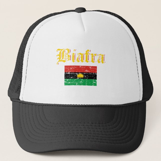 Biafra flagga keps (Framsida)
