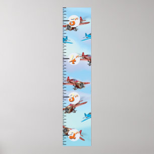 BiAircraft-tillväxtdiagram Poster