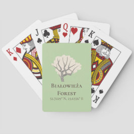 Białowieża Forest Latitude & Longitud Casinokort