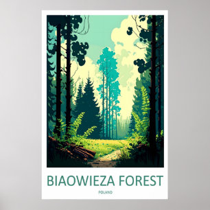 Białowieżaskogen 1 poster