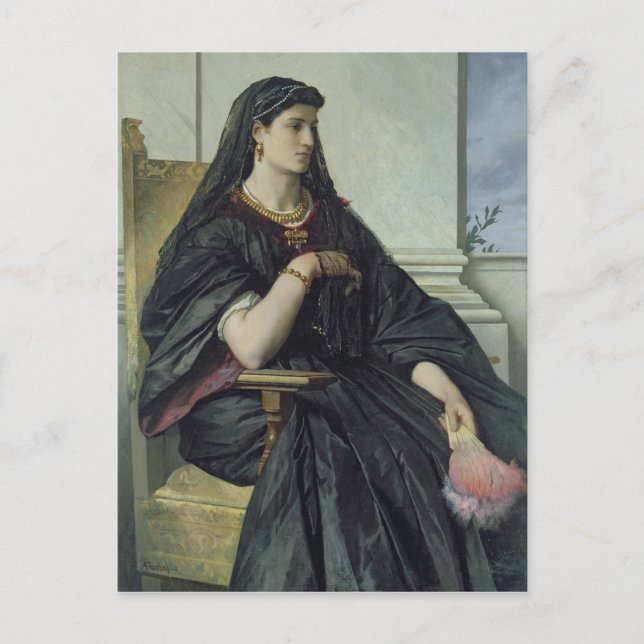 Bianca Capello, 1864/68 Vykort (Framsida)