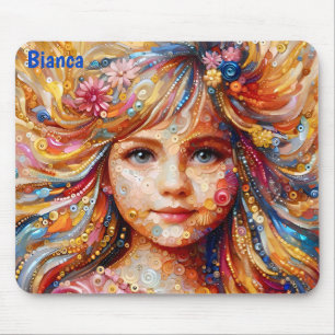 BIANCA ~ Grattis på födelsedagen ~ Sequin Girl ~ Musmatta