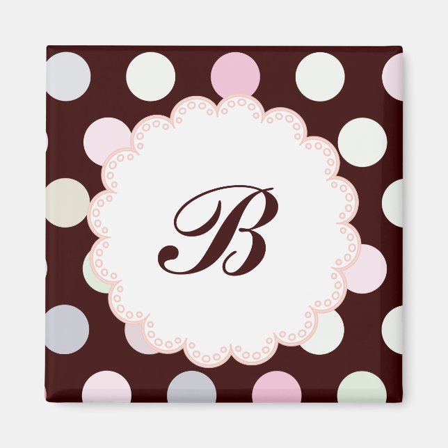 Bianca Monogrammed Magnet (Framsidan)