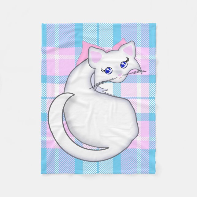 Bianca Toon Kitty Blanket Fleecefilt (Framsidan)
