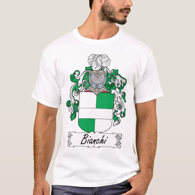 Bianchi familjvapensköld t-shirt (Framsida)
