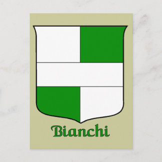 Bianchi Historical Shield-vykort Vykort
