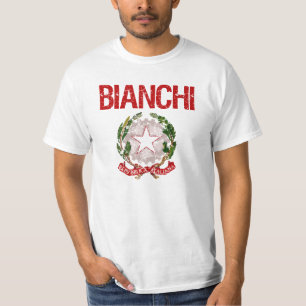 Bianchi italienskt efternamn tee shirt