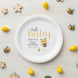 Bianvändbar Firande: Hej Baby Bee Shower