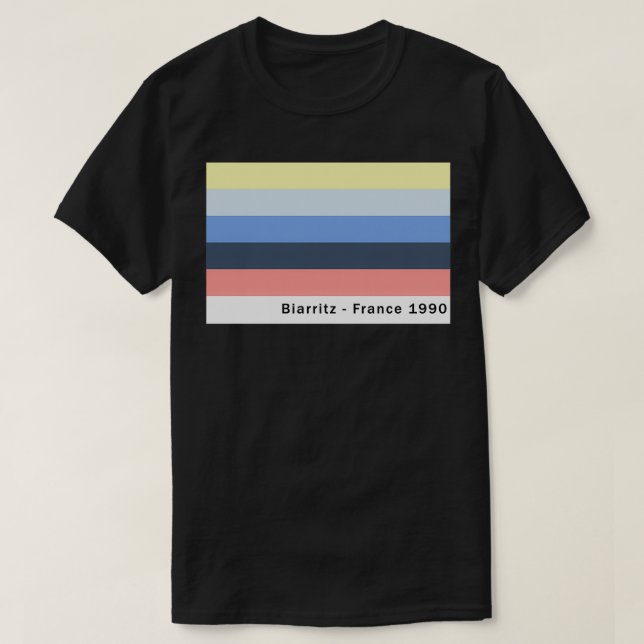 Biarritz 1990-OS T Shirt (Design framsida)