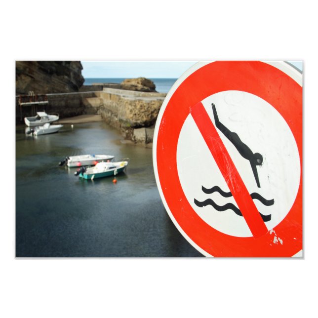 Biarritz Fototryck (Framsidan)