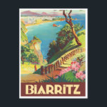 Biarritz Frankrike vintage resor Vykort<br><div class="desc">Biarritz Frankrike vintage resor vykort</div>