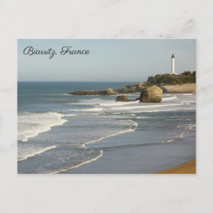 Biarritz Frankrike-vykort Vykort