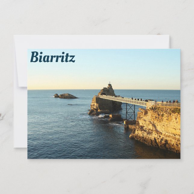 Biarritz-kort (Framsida)