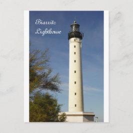 Biarritz Lighthouse-vykort Vykort