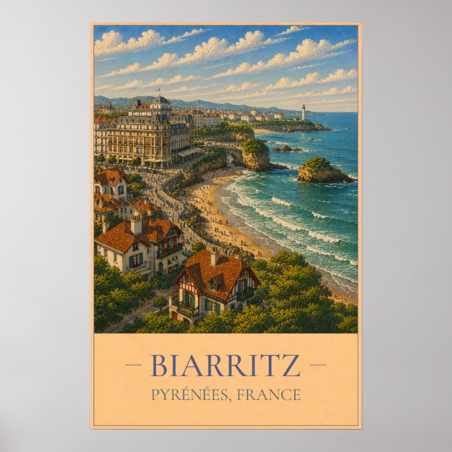 Biarritz Poster (Framsidan)