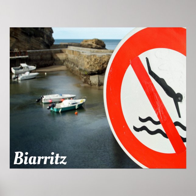 Biarritz Poster (Framsidan)